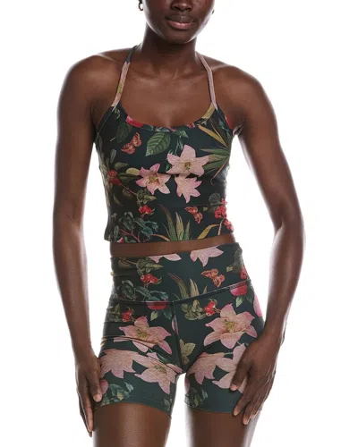 Beyond Yoga Softmark Slim Racerback Cropped Tank In Multi