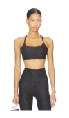 Beyond Yoga Space Dye Slim Racerback Sports Bra In Animal Print