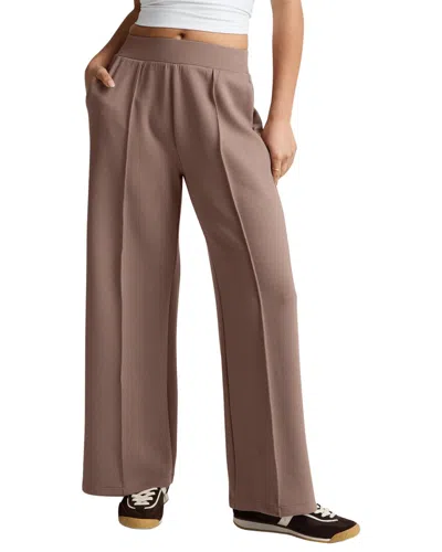 Beyond Yoga Softspring Wide Leg Pant In Brown