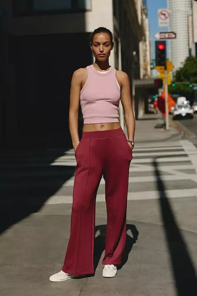 Beyond Yoga Softspring Wide-leg Pants In Orange