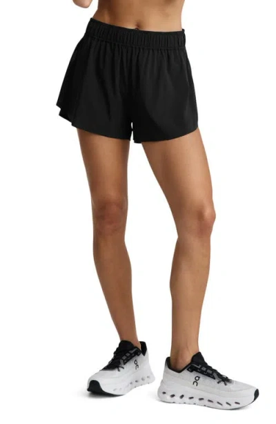 Beyond Yoga Solemate Run Shorts In Black