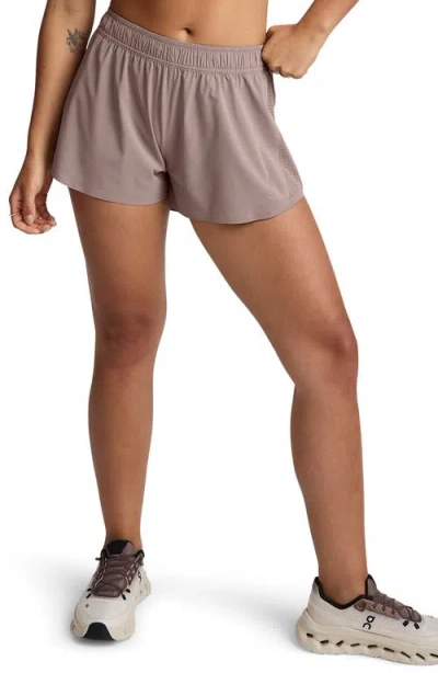Beyond Yoga Solemate Run Shorts In Neutral