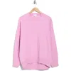 Beyond Yoga Solstice Oversize Cotton Blend Sweatshirt In Pink