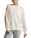Beyond Yoga Solstice Oversize Cotton Blend Sweatshirt In Fresh Snow