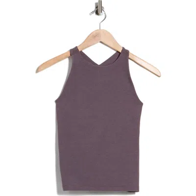 Beyond Yoga Space Dye Classic Refocus Tank In Purple