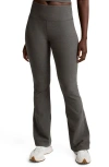 Beyond Yoga Space Dye High Waist Bootcut Leggings In Gray