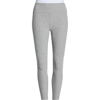 Beyond Yoga Space Dye High Waist Midi Leggings In Gray