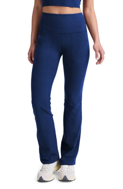 Beyond Yoga Space Dye High Waist Practice Leggings In Blue