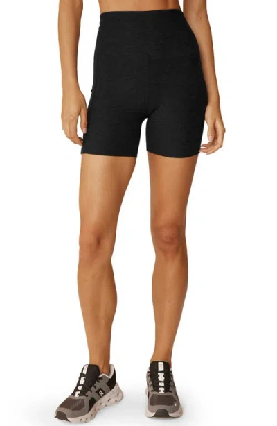 BEYOND YOGA BEYOND YOGA SPACE DYE KEEP PACE BIKE SHORTS