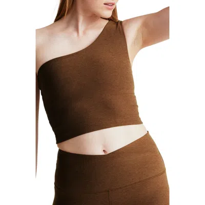 Beyond Yoga Space Dye One Up Asymmetric Crop Tank Top