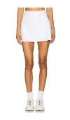 Beyond Yoga Space Dye Points Crossover Skirt In White