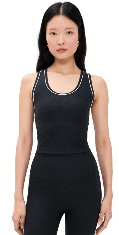 Beyond Yoga Space Dye Ready Tank Darkest Night In Black