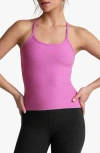 Beyond Yoga Space Dye Slim Racerback Tank Top In Pink