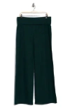 Beyond Yoga Space Dye Wide Leg Pants In Black