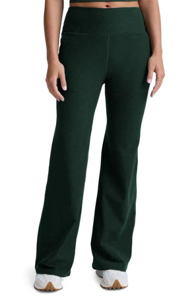 Beyond Yoga Space Dye Wide Leg Pants In Green