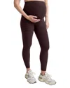 Beyond Yoga Space Dyed Love The Bump Maternity Leggings In Brown