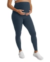 Beyond Yoga Space Dyed Love The Bump Maternity Leggings In Nocturnal Navy