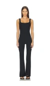Beyond Yoga Spaceday Always Midi Jumpsuit In Black
