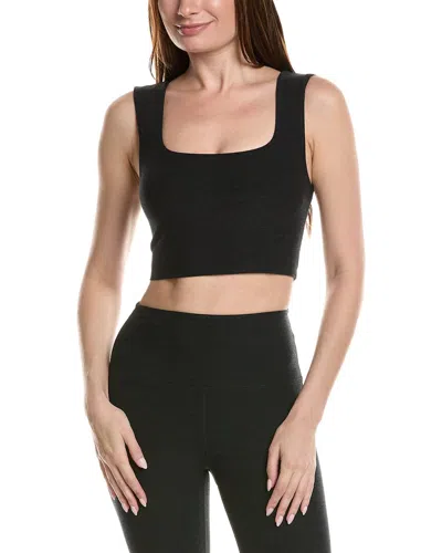 Beyond Yoga Spacedye All Day Cropped Tank Top In Black