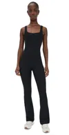 Beyond Yoga Spacedye Always Bootcut Jumpsuit Darkest Night In Black