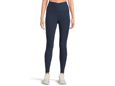 Beyond Yoga Spacedye At Your Leisure High Waisted Midi Leggings Women's Casual Pants Nocturnal Navy: Xs (us Wome In Blue