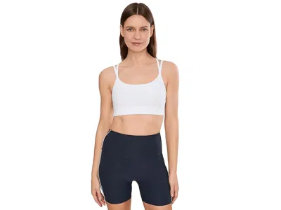 Beyond Yoga Spacedye Back To It Strappy Bra Women's Bra Cloud White: Lg