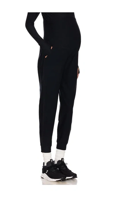 BEYOND YOGA SPACEDYE BEYOND THE BUMP MATERNITY MIDI JOGGER