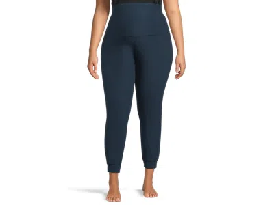 Beyond Yoga Spacedye Beyond The Bump Maternity Midi Joggers In Blue