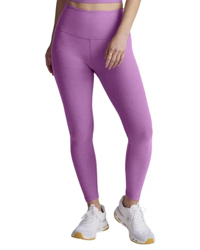 Beyond Yoga Spacedye Caught In The Midi High Waist 24in Legging In Purple