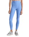 Beyond Yoga Caught In The Midi High-waist Space-dye Leggings In Blue