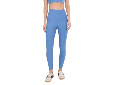 Beyond Yoga Spacedye Caught In The Midi High Waisted Legging In Blue