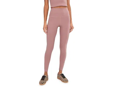 Beyond Yoga Spacedye Caught In The Midi High Waisted Legging In Pink
