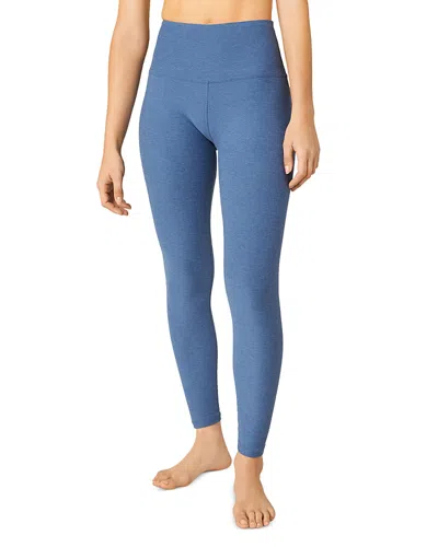 Beyond Yoga Spacedye Caught In The Midi High Waisted Legging In Blue