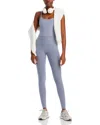 Beyond Yoga Spacedye Caught In The Midi High Waisted Legging In Cloud Gray Heather In Cloud Gray Heather