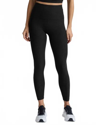 Beyond Yoga Spacedye Caught In The Midi High Waisted Legging In Darkest Night In Multi