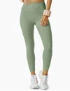 Beyond Yoga At Your Leisure Space Dye High Waist Midi Leggings In Multi