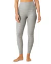 Beyond Yoga Spacedye Caught In The Midi High Waisted Legging - Silver Mist In Silver Mist