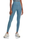Beyond Yoga Spacedye Caught In The Midi High Waisted Legging In Storm Heather