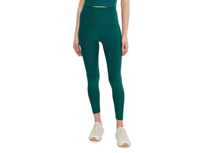 Beyond Yoga Spacedye Caught In The Midi High-waisted Legging Women's Casual Pants Teal Sea Heather: Xs (us Women In Green
