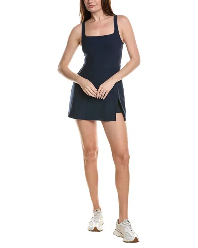 Beyond Yoga Spacedye Court Appeal Mini Dress In Black