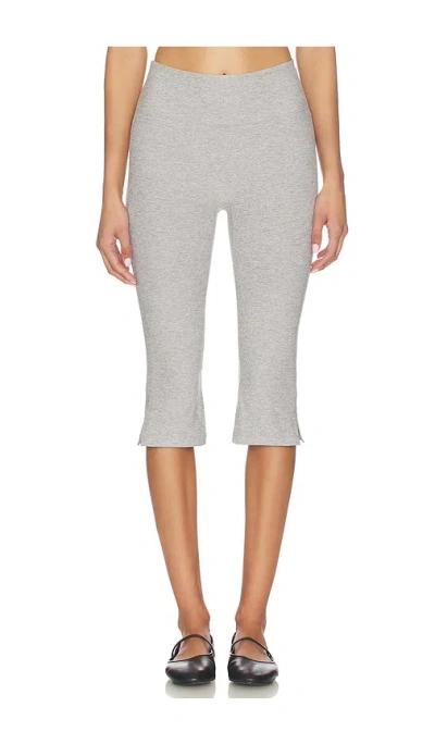 Beyond Yoga Spacedye Cropped Leggings In Gray