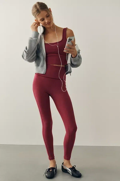 Beyond Yoga Spacedye Dynamic Leggings In Purple
