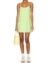 Beyond Yoga Spacedye Essence Dress In Lime Ice Heather In Green