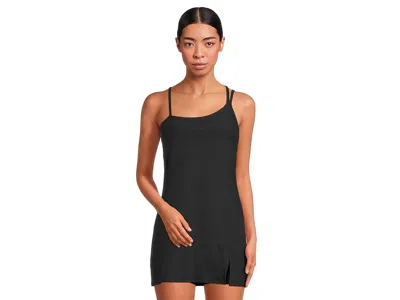 Beyond Yoga Spacedye Fearless Mini Dress In Black
