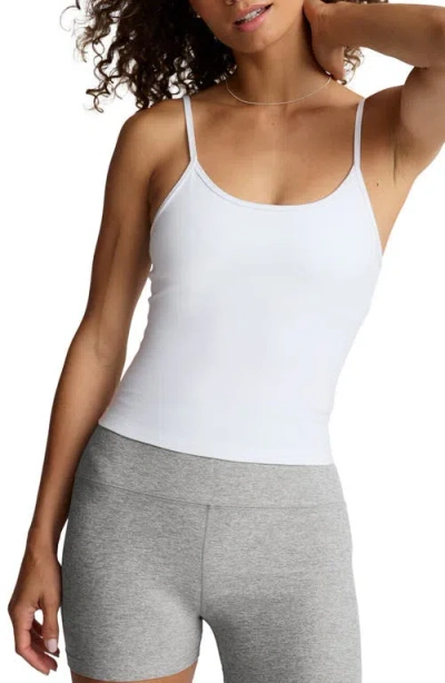 Beyond Yoga Spacedye Forever Waist Length Camisole In White