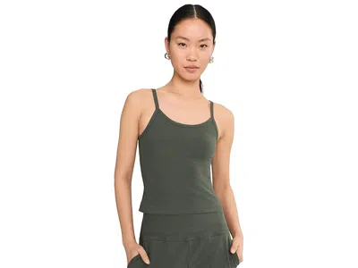 Beyond Yoga Spacedye Forever Waist Length Tank Top In Green