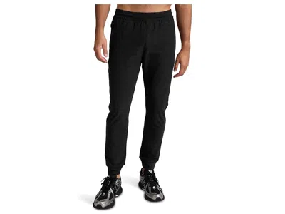 Beyond Yoga Spacedye Freefit Zipper Pocket Joggers In Black