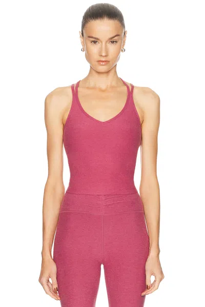 Beyond Yoga Spacedye Get Across Tank Top In Pink