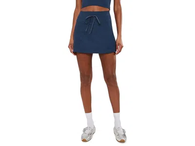 Beyond Yoga Spacedye Go Pocket Skirt In Blue