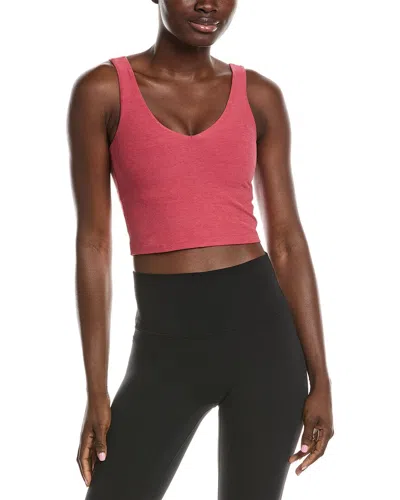 Beyond Yoga Spacedye Good Day Cropped Tank In Brown
